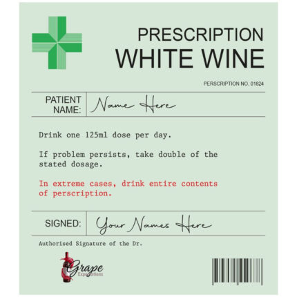 prescription white wine