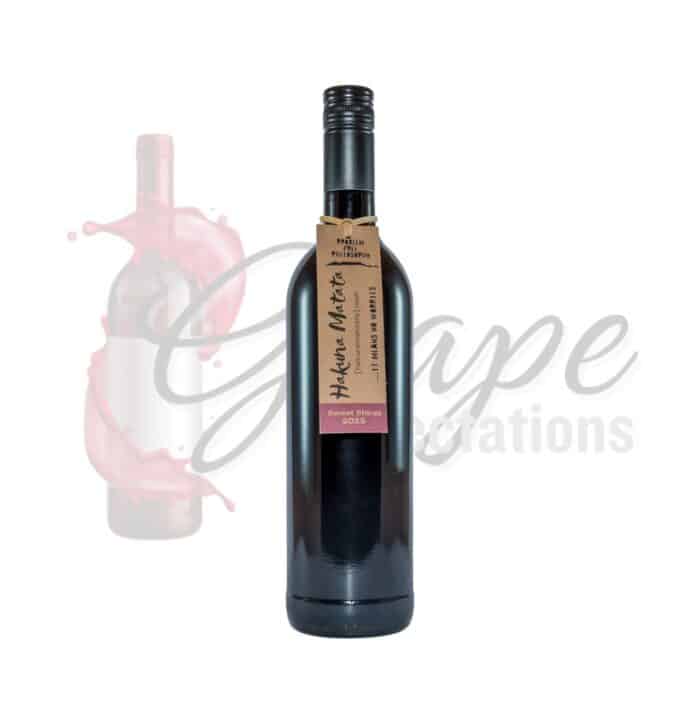 Hakuna matata sweet shiraz